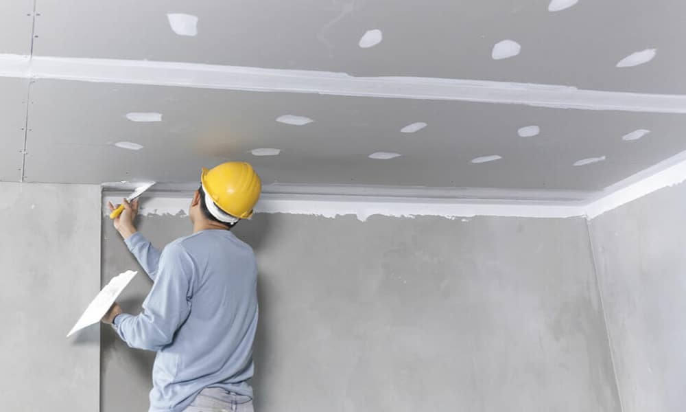 Kordon alçı sıva uygulaması